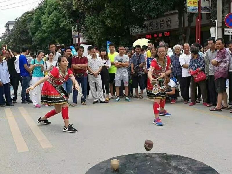上林养生节民俗活动——《陀螺》